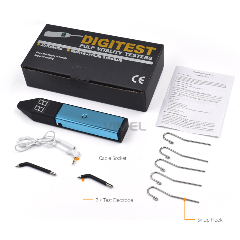 Teeth Whitening Free - Black Color Wireless Digital Dental Pulp