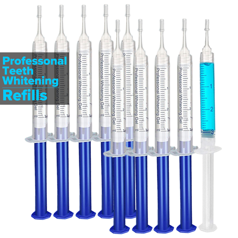 Teeth Whitening Hydrogen Peroxide - Teeth Whitening Gel Refill Syringe Tooth