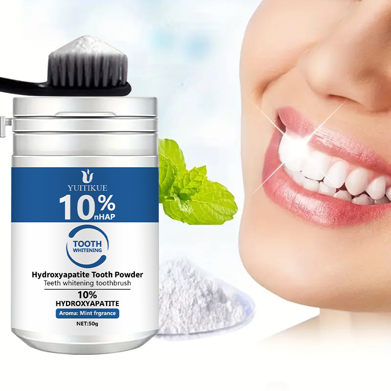 YUTIKUE 10% nHAP Tooth Powder  - đánh giá và giá Teeth Whitening China
