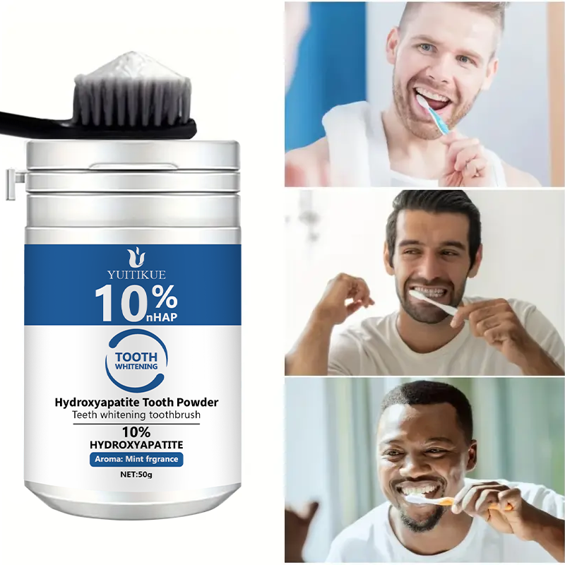 YUTIKUE 10% nHAP Tooth Powder  - đánh giá và giá Teeth Whitening China
