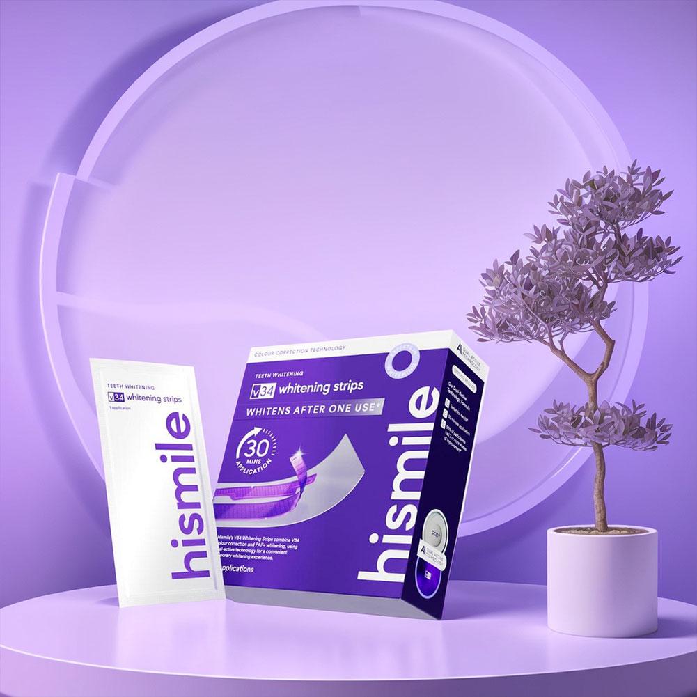 Purple Teeth Whitening Strips  - đánh giá và giá Teeth Whitening Strips Permanent
