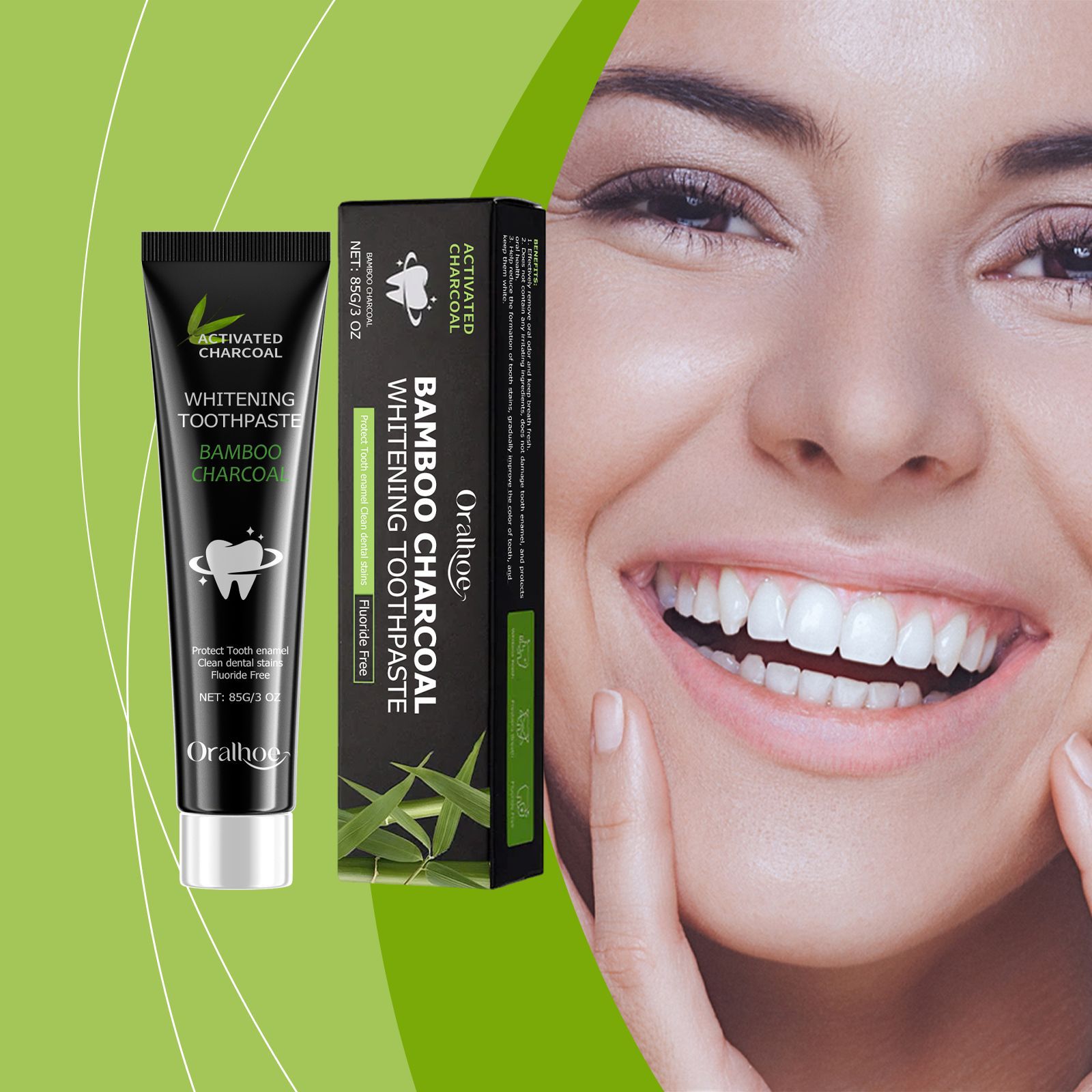 Whitening Toothpaste Adsorb Ba - đánh giá và giá Teeth Whitening Filter