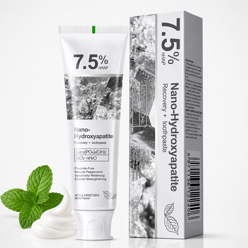 5/6Pcs 7.5% nHAP Nano Hydroxya - đánh giá và giá Teeth Whitening Toothpaste