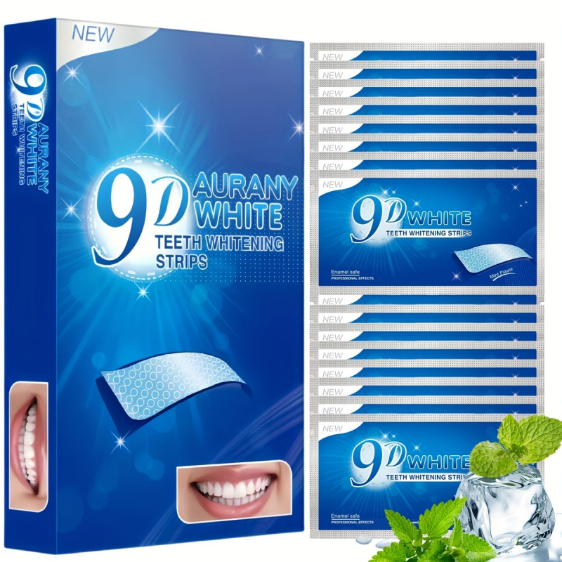 21 Pairs of 9D Aurany White Te - đánh giá và giá Teeth Whitening Hydrogen Peroxide
