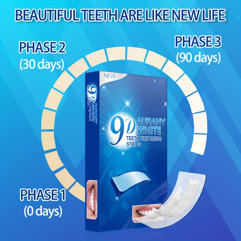 21 Pairs of 9D Aurany White Te - đánh giá và giá Teeth Whitening Hydrogen Peroxide