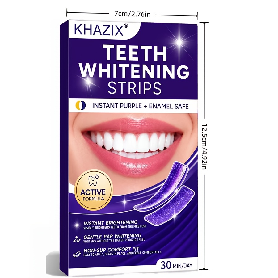 5/10pairs Purple Teeth Whiteni - đánh giá và giá Teeth Whitening Strips Permanent