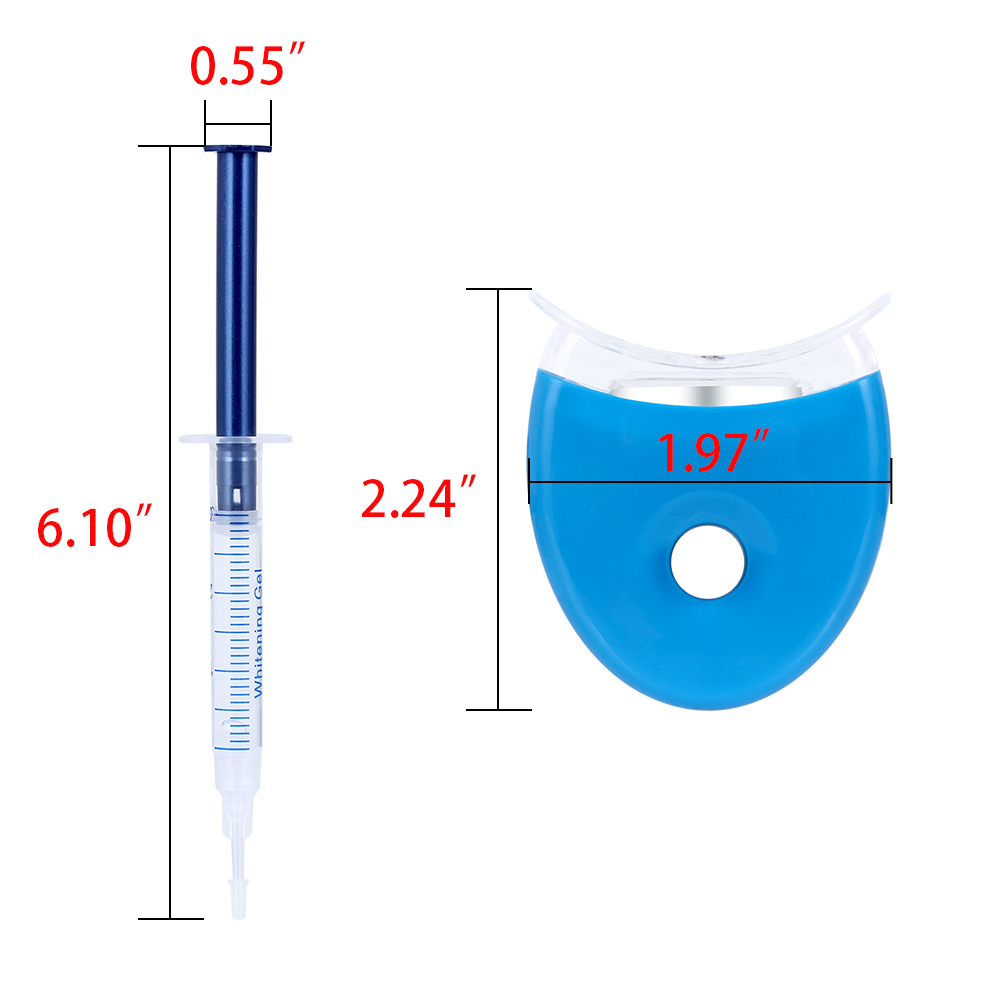 1 Bộ Làm Trắng Răng 44% Peroxi - đánh giá và giá Teeth Whitening Hydrogen Peroxide