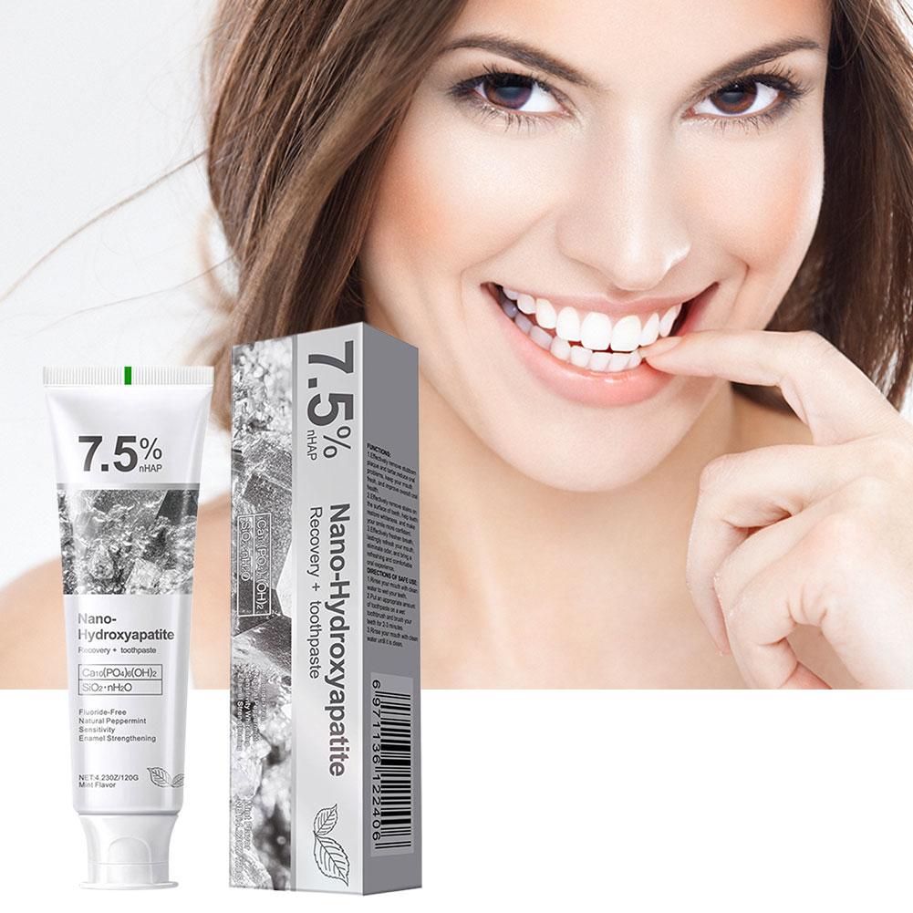 7.5% Nano Hydroxyapatite Tooth - đánh giá và giá Teeth Whitening Toothpaste