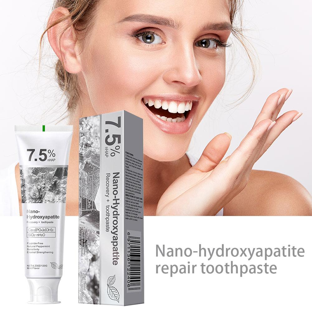 7.5% Nano Hydroxyapatite Tooth - đánh giá và giá Teeth Whitening Toothpaste