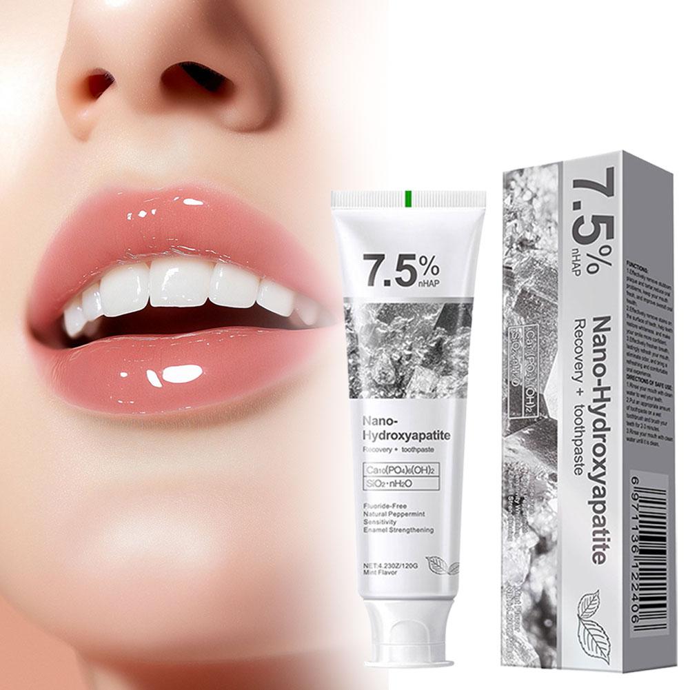 7.5% Nano Hydroxyapatite Tooth - đánh giá và giá Teeth Whitening Toothpaste