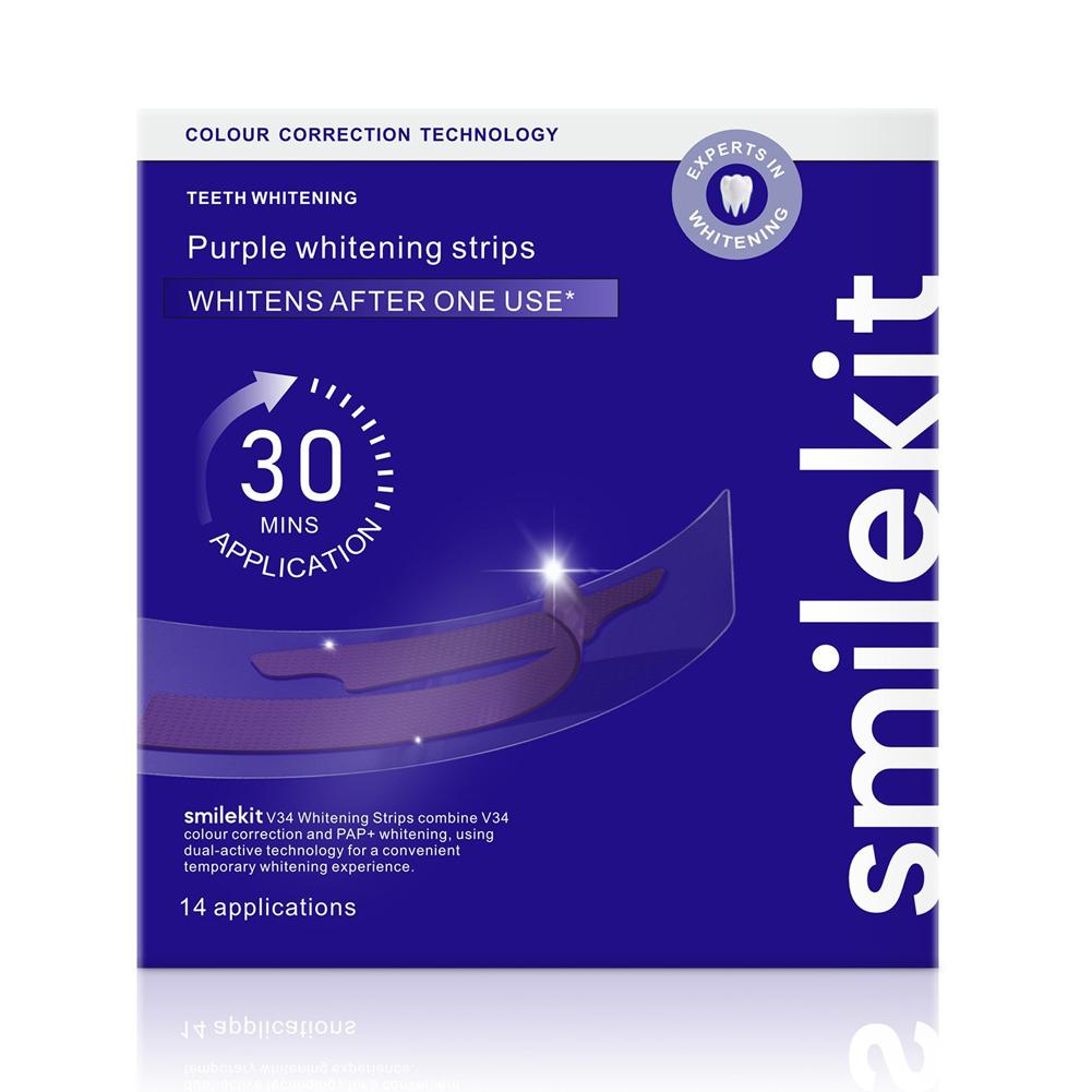 Smilekit Teeth Whitening Stri - đánh giá và giá Teeth Whitening Strips Permanent