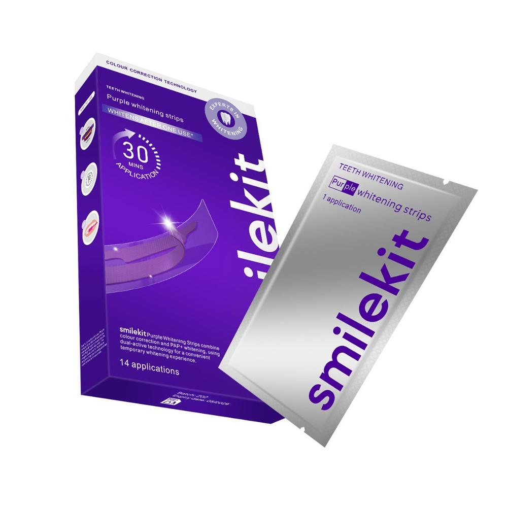 Smilekit Teeth Whitening Stri - đánh giá và giá Teeth Whitening Strips Permanent