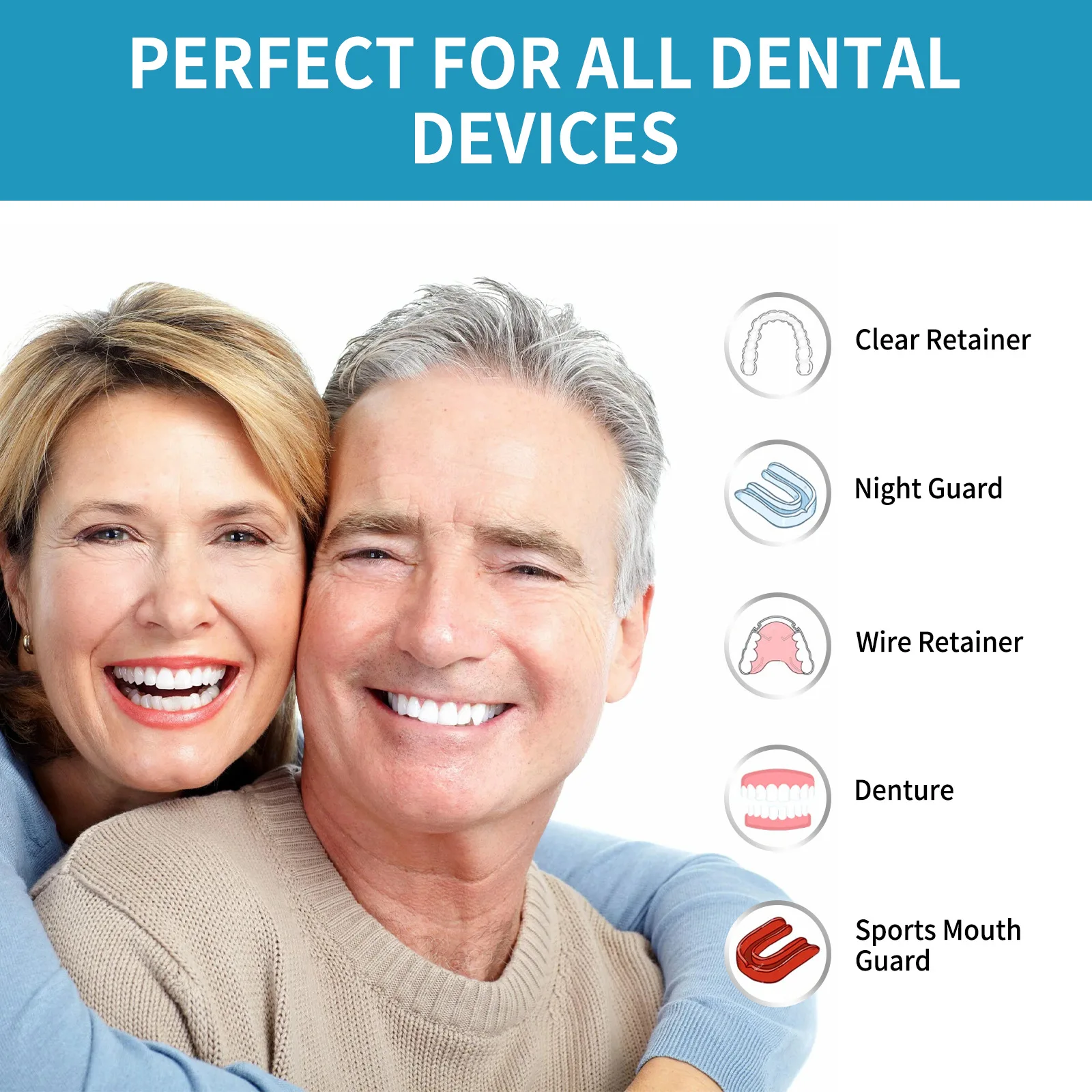 Aligner Denture Cleaner Foam D - đánh giá và giá Teeth Whitening Toothpaste