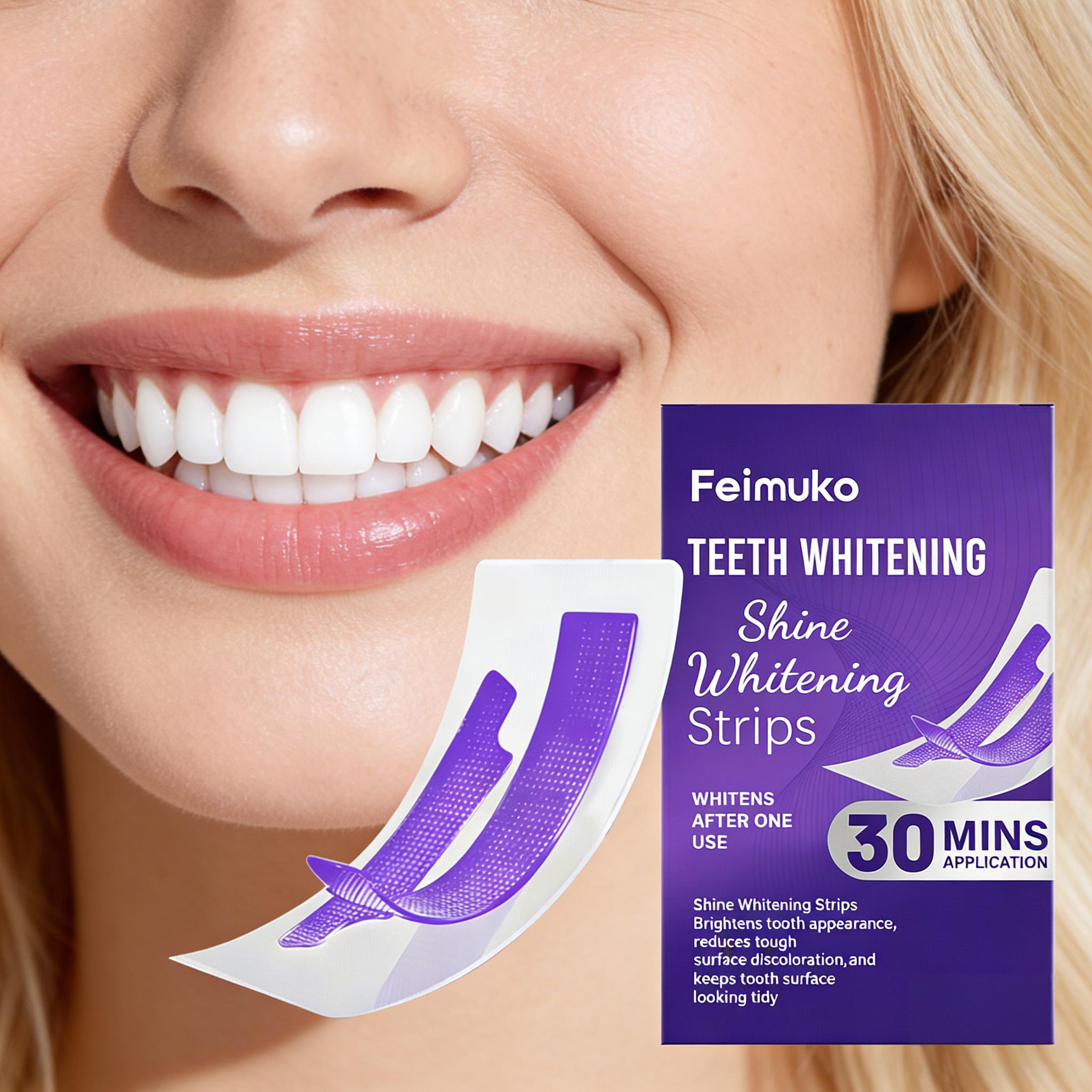Teeth Whitening Strip Reduce S - đánh giá và giá Teeth Whitening Strips Permanent