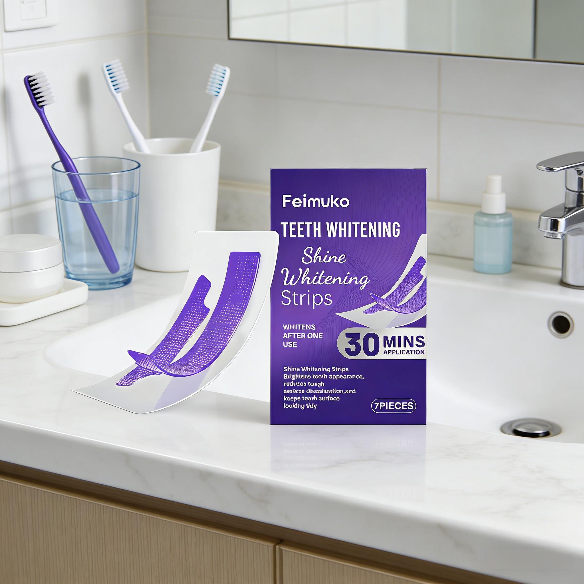 Teeth Whitening Strip Reduce S - đánh giá và giá Teeth Whitening Strips Permanent