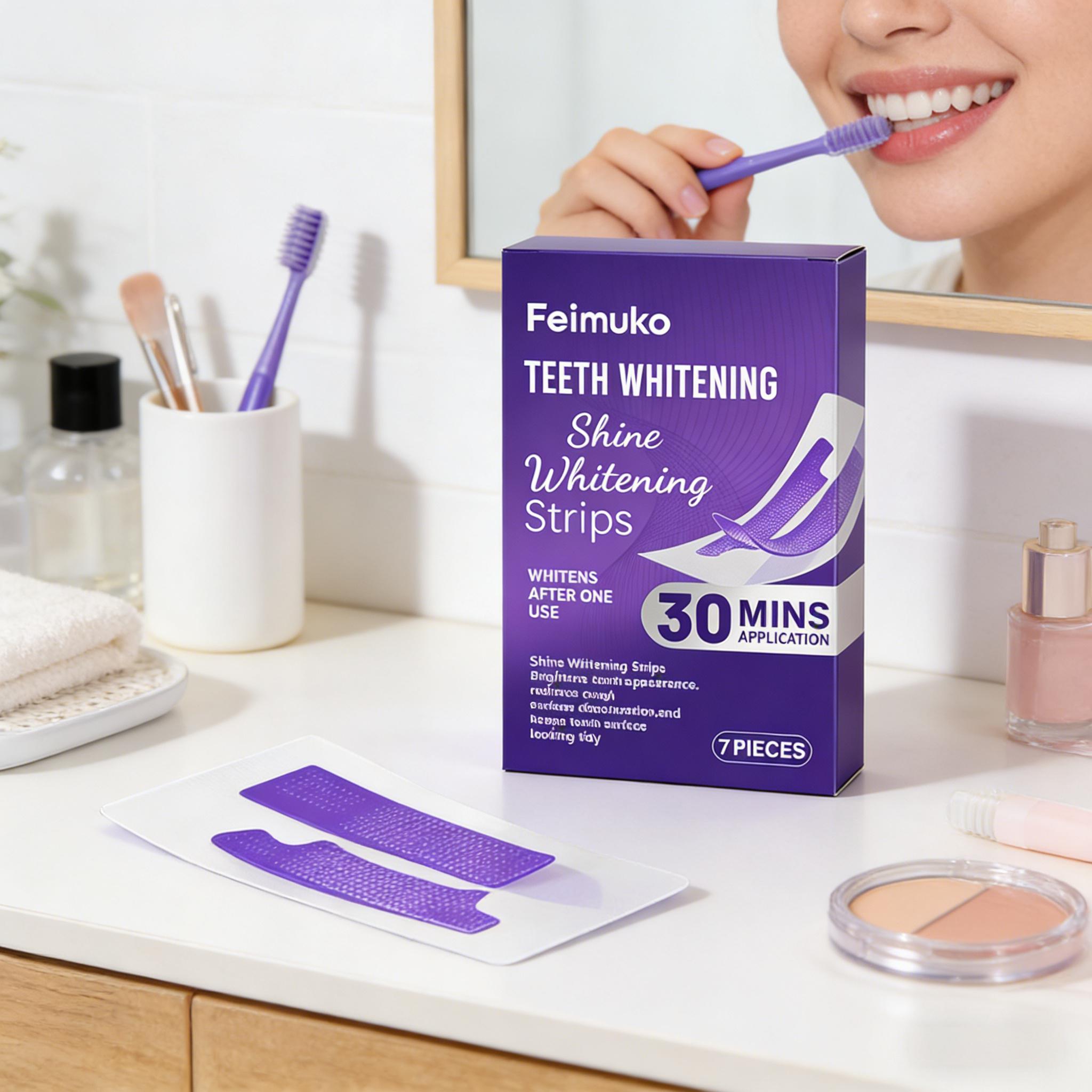 Teeth Whitening Strip Reduce S - đánh giá và giá Teeth Whitening Strips Permanent
