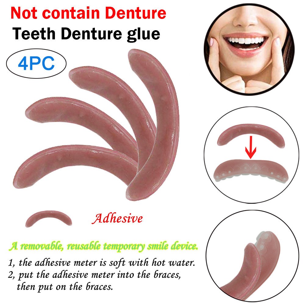 4/8 Pcs Whitening Braces Adhes - đánh giá và giá Teeth Whitening Strips Permanent