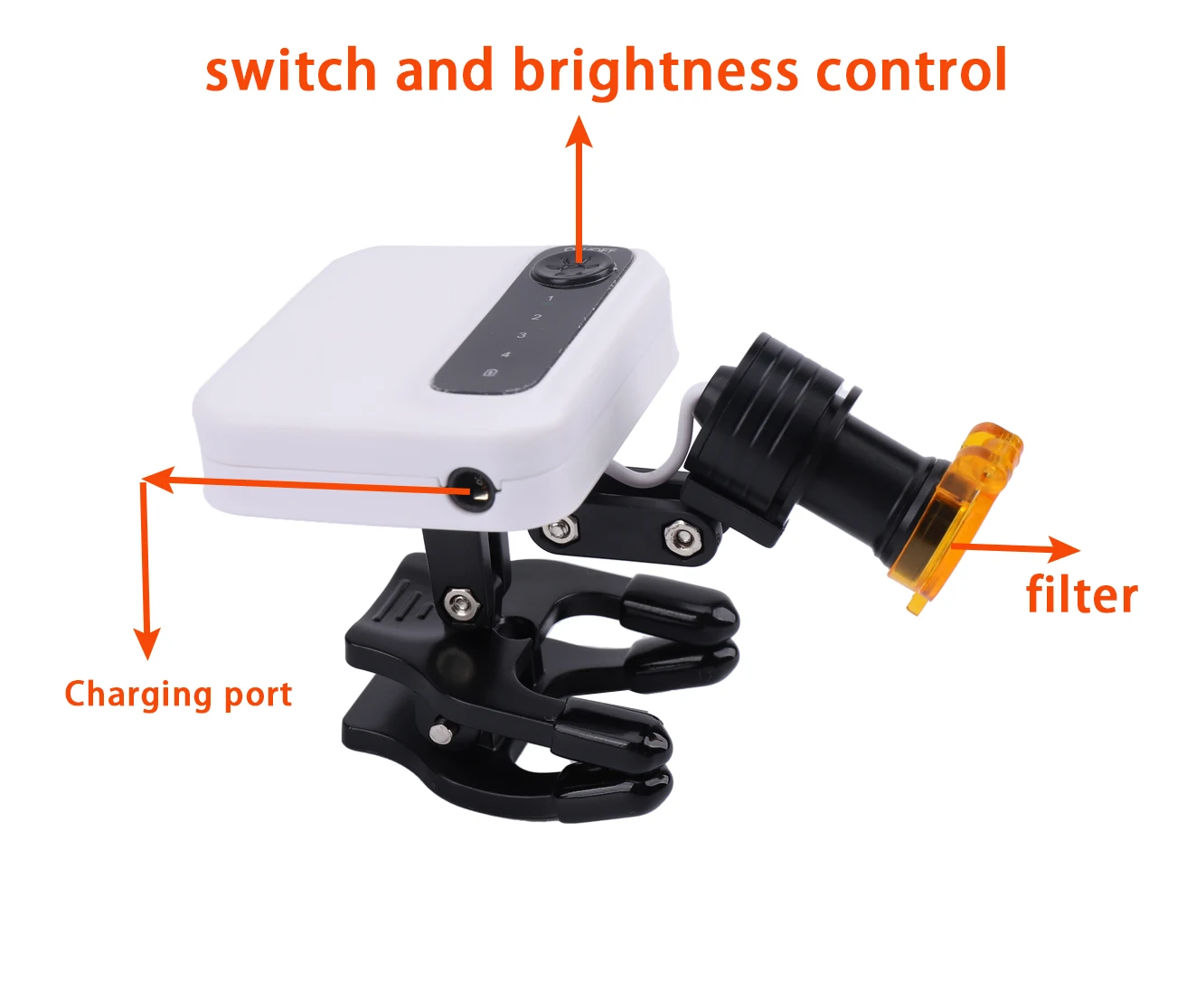 Wireless 5W Headlight Headlamp - đánh giá và giá Teeth Whitening Filter