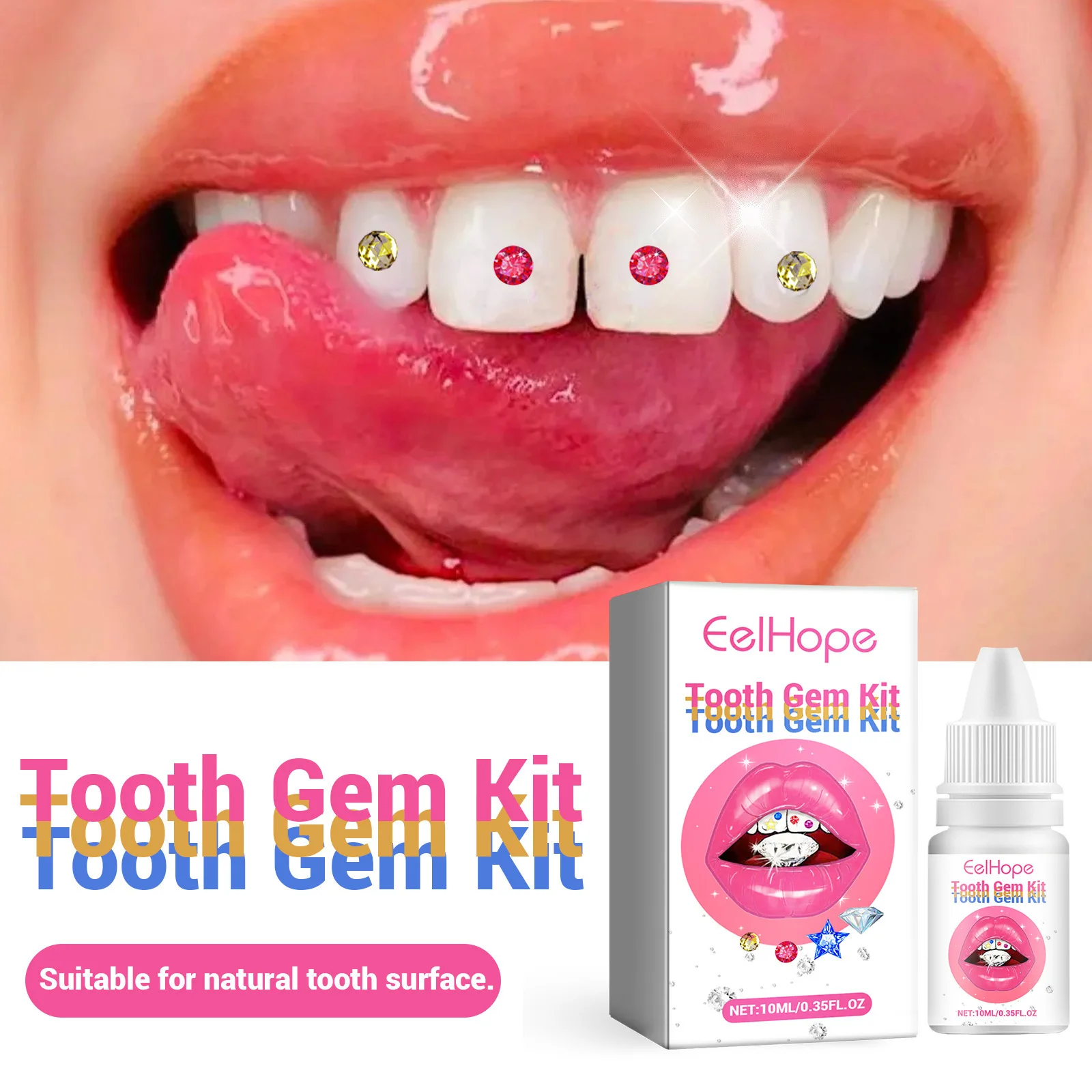 Tooth Jewelry Kit DIY Clear Pr - đánh giá và giá Teeth Whitening Free