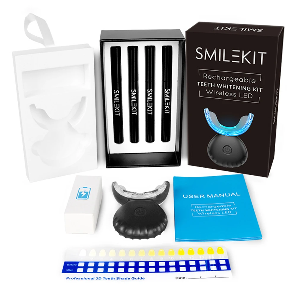 Dental Teeth Whitening Kit Min - đánh giá và giá Teeth Whitening Hydrogen Peroxide
