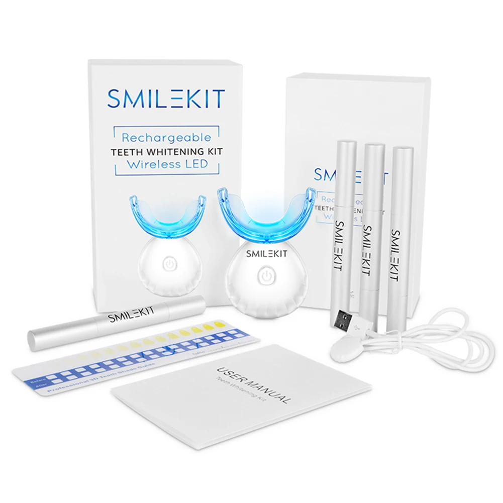 Dental Teeth Whitening Kit Min - đánh giá và giá Teeth Whitening Hydrogen Peroxide
