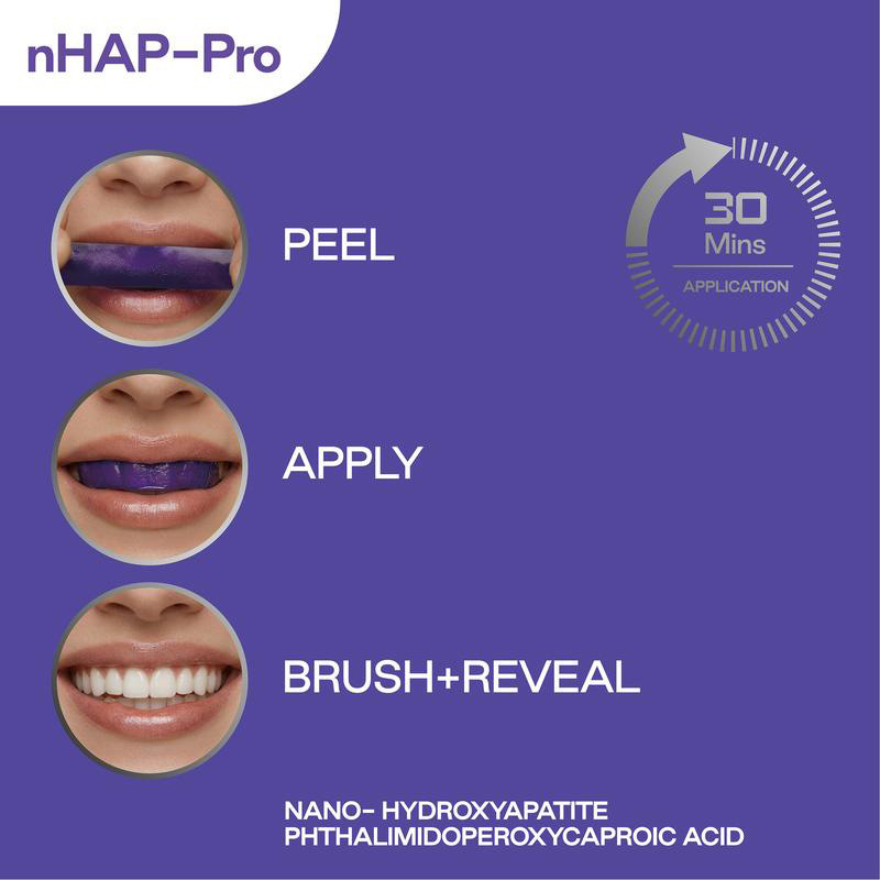 Purple Teeth Whitening Strips  - đánh giá và giá Teeth Whitening Strips Permanent