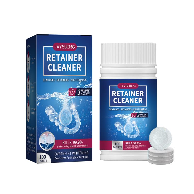 Oral Care Denture Cleaning Tab - đánh giá và giá Teeth Whitening Free